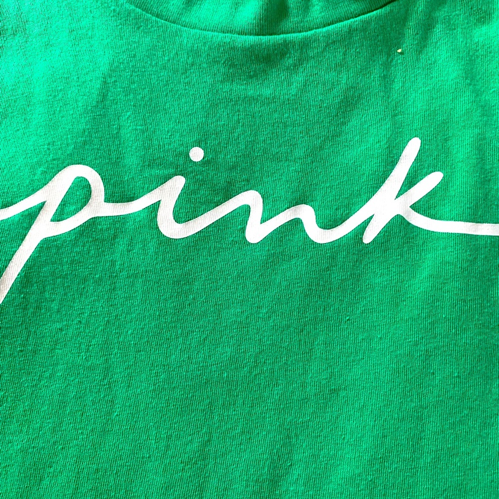 Victoria Secret Pink tank top in pretty green!